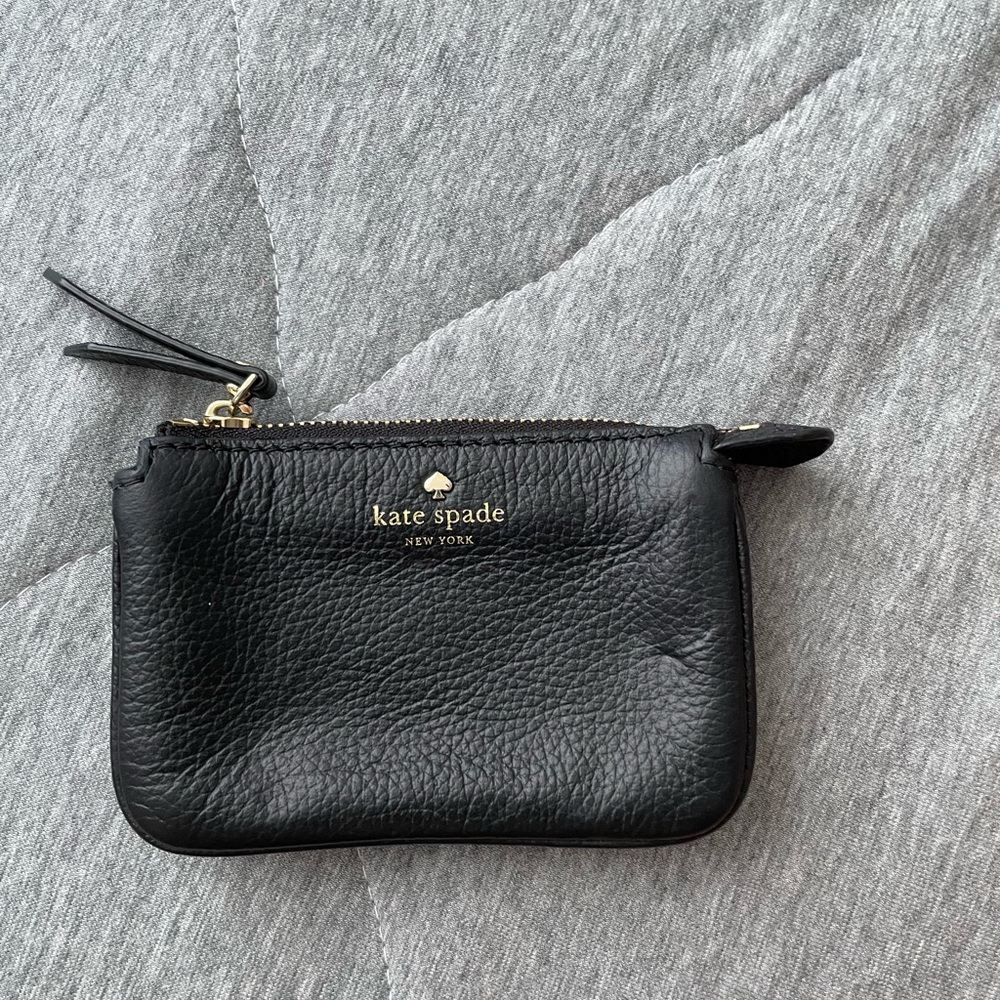KATE SPADE Mini Natasha Leather Mini Coin Wallet